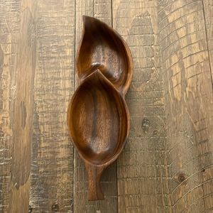 Wooden Monkey Pod Bowl (2 bowl) - beautiful wood